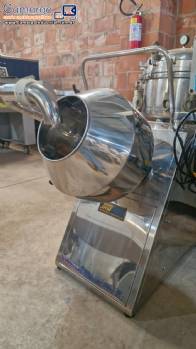 Drageadeira em a�o inox com insuflador de ar quente e com aletas taliscas JHM 25 litros