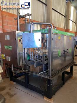 Envasadora rotativa bombonas gal�es de 1 � 5 litros Vinox Zegla