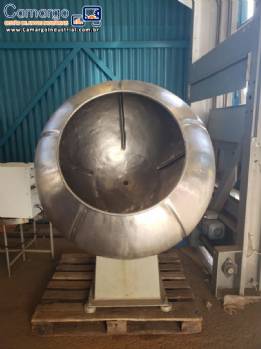 Drageadeira em aço inox tipo tangerina Drageadeira em aço inox tipo tangerina