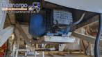 Misturador de p�s horizontal em a�o inox 200 litros 2 CV