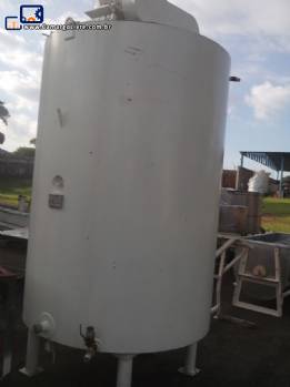Tanque em aço carbono de 3.500 litros marca Apema