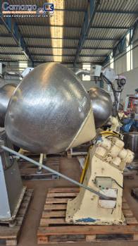 Drageadeira formato tipo pera 350 litros