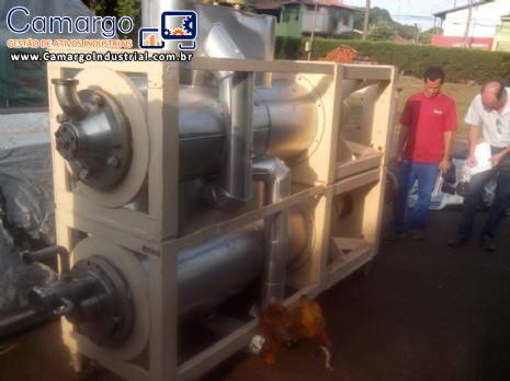 Sistemas de raspadores de frio para produ��o de gelados