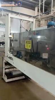 Rotuladora aplicadora com tnel  vapor sleeve e enfardadeira de garrafas