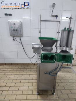 Moldadeira formadora de queijos mussarela