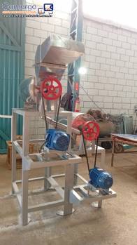 Despolpadeira duplo estágio em aço inox Despolpadeira duplo estágio em aço inox