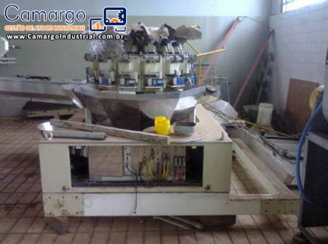 Embaladora Fabrima com balança multi cabeça Embaladora Fabrima com balança multi cabeça