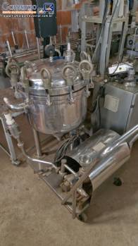 Filtro bolacha sparkler 50 L em inox Filtro bolacha sparkler 50 L em inox