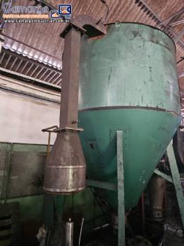 Secador atomizador Spray dryer internamente em inox Niro Atomizer Secador atomizador Spray dryer internamente em inox Niro Atomizer