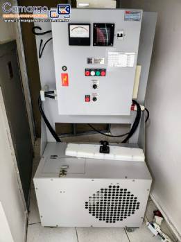 Seladora de tampas por indução automática em inox para potes frascos GRC Seladora de tampas por indução automática em inox para potes frascos GRC